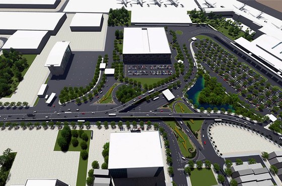 3-7 thông xe cầu vượt vào sân bay Tân Sơn Nhất ảnh 1