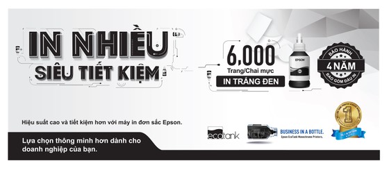 Epson ra mắt dòng máy in đơn sắc EcoTank ảnh 1