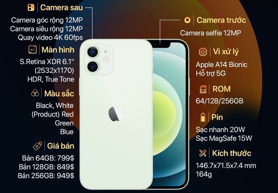 Apple ra mắt 4 iPhone mới: khi nào có thể "đặt gạch" iPhone 12 tại Việt Nam? ảnh 2