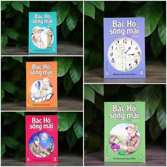 Ra mắt phiên bản mới bộ truyện tranh về Bác Hồ ảnh 1