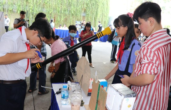 350 đoàn viên tham gia Hội trại 'Tiếng mõ Nam Lân' ảnh 2