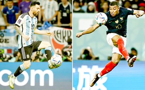 Hai ngôi sao Messi (Argentina) và Mpape (Pháp), ai sẽ thắng ai?
