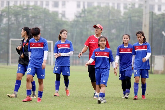 Đội U19 nữ Việt Nam. Ảnh: Đoàn Nhật 