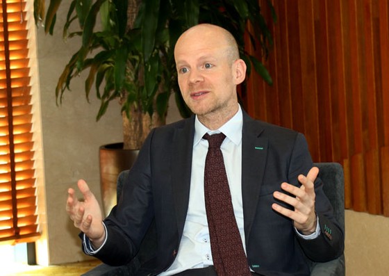 Ông  Mattias Grafström. Ảnh: Đoàn Nhật