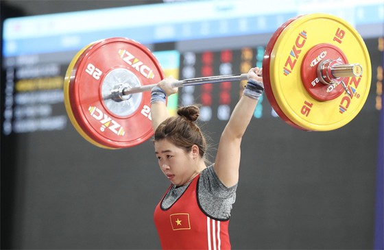 Hoàng Thị Duyên được đánh giá là tiềm năng giành huy chương cho Đoàn thể thao Việt Nam tại Olympic Tokyo 2020. Ảnh: DŨNG PHƯƠNG