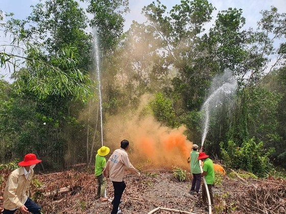 Công ty Cổ Phần Xử Lý Chất Thải Việt Nam - Long An (VWS-LA) tập huấn PCCC tại Khu Công nghệ Môi trường xanh ảnh 2