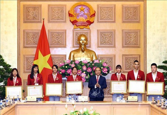 Thành tích của đoàn thể thao là xuất sắc, thể hiện màu cờ sắc áo ảnh 4