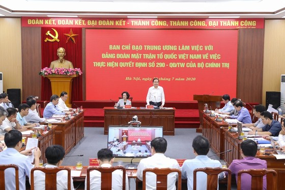 Không mở rộng thí điểm Trưởng ban Dân vận đồng thời là Chủ tịch MTTQ Việt Nam ảnh 1 Không mở rộng thí điểm Trưởng ban Dân vận đồng thời là Chủ tịch MTTQ Việt Nam ảnh 1
