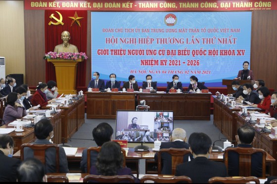 Giới thiệu ứng cử ĐBQH khóa XV ở khối Trung ương là 207 đại biểu ảnh 1