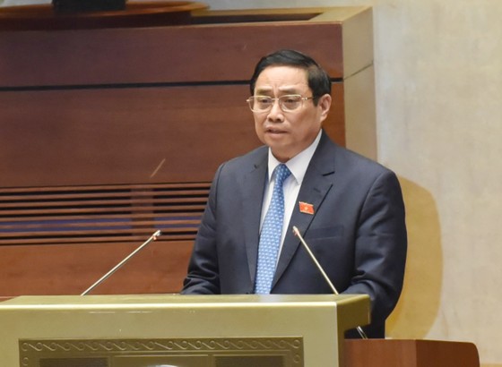 Thủ tướng Phạm Minh Chính lần đầu trả lời chất vấn trước Quốc hội ảnh 2 Thủ tướng Phạm Minh Chính lần đầu trả lời chất vấn trước Quốc hội ảnh 2