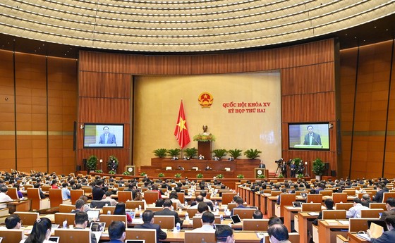 Thủ tướng Phạm Minh Chính lần đầu trả lời chất vấn trước Quốc hội ảnh 1 Thủ tướng Phạm Minh Chính lần đầu trả lời chất vấn trước Quốc hội ảnh 1
