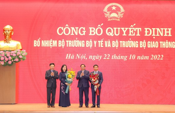 Bộ trưởng Bộ Y tế, Bộ trưởng Bộ GTVT nhận nhiệm vụ ảnh 1