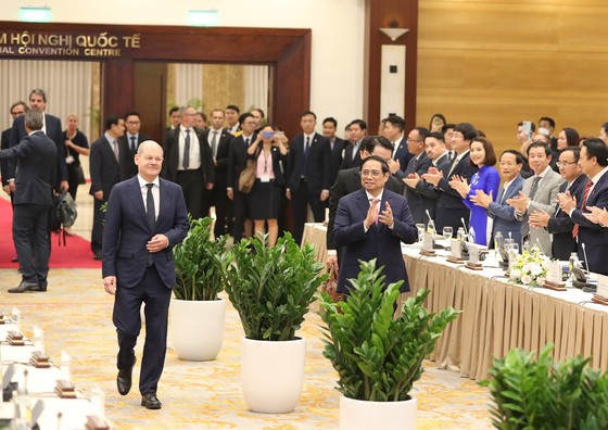 Thủ tướng Đức Olaf Scholz khẳng định Việt Nam rất quan trọng với Đức ảnh 7