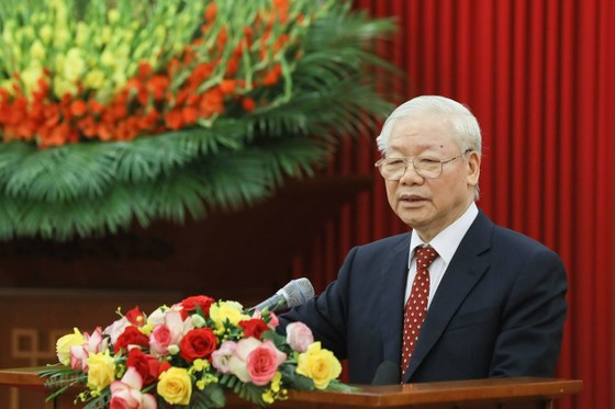 Tổng Bí thư Nguyễn Phú Trọng: “Những gì chúng ta làm, cống hiến sẽ được người dân ghi nhận” ảnh 4