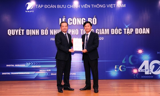 Tập đoàn VNPT bổ nhiệm 2 phó tổng giám đốc mới ảnh 2