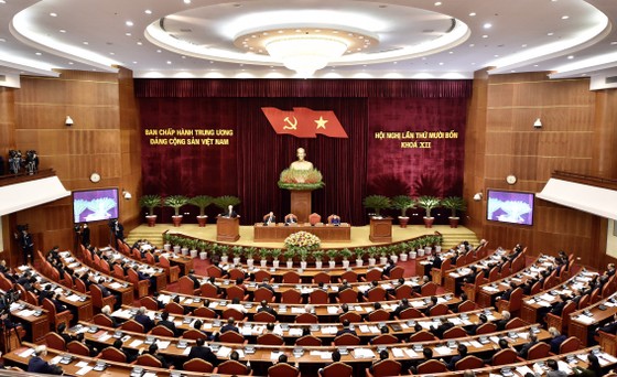 Hội nghị Trung ương 14 tiến hành giới thiệu nhân sự tham gia Bộ Chính trị, Ban Bí thư khóa mới ảnh 4 Hội nghị Trung ương 14 tiến hành giới thiệu nhân sự tham gia Bộ Chính trị, Ban Bí thư khóa mới ảnh 4