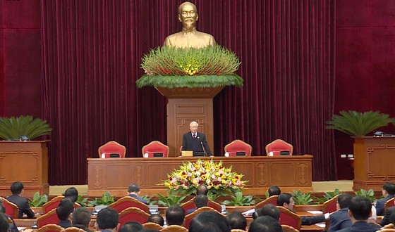 Đồng chí Nguyễn Phú Trọng được tín nhiệm bầu làm Tổng Bí thư Ban Chấp hành Trung ương Đảng khóa XIII ảnh 3