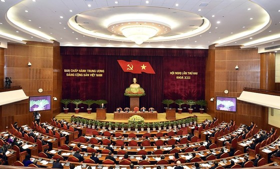 Khai mạc Hội nghị Trung ương lần thứ 2: Trình phương án nhân sự chủ chốt các cơ quan Nhà nước ảnh 1 Khai mạc Hội nghị Trung ương lần thứ 2: Trình phương án nhân sự chủ chốt các cơ quan Nhà nước ảnh 1
