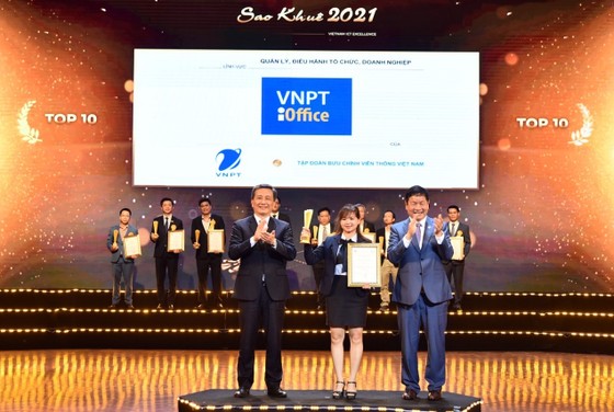 VNPT xuất sắc đoạt 16 giải thưởng Sao Khuê 2021 ảnh 1 VNPT xuất sắc đoạt 16 giải thưởng Sao Khuê 2021 ảnh 1
