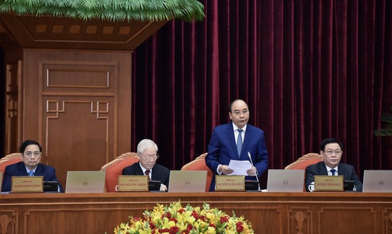 Khai mạc Hội nghị Trung ương 4, khóa XIII: Tiếp tục đẩy mạnh công tác xây dựng và chỉnh đốn Đảng ảnh 6