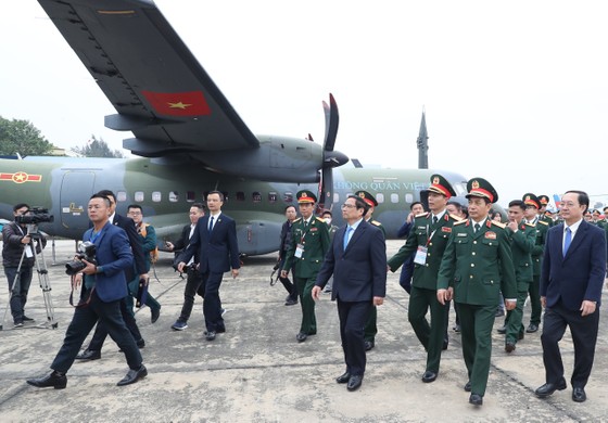 Thủ tướng Phạm Minh Chính dự khai mạc Triển lãm Quốc phòng quốc tế Việt Nam lần đầu tiên ảnh 7