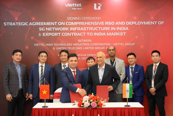 Viettel chính thức xuất khẩu thiết bị 5G sang Ấn Độ ảnh 1