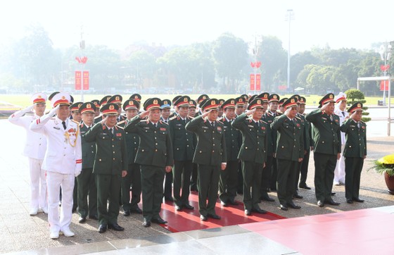 Lãnh đạo Đảng, Nhà nước vào Lăng viếng Chủ tịch Hồ Chí Minh nhân dịp 78 năm Quốc khánh ảnh 6