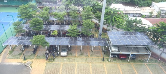 Hệ thống điện mặt trời mái nhà của Công ty CP Tư vấn Xây dựng điện 2 tại TPHCM ảnh 1