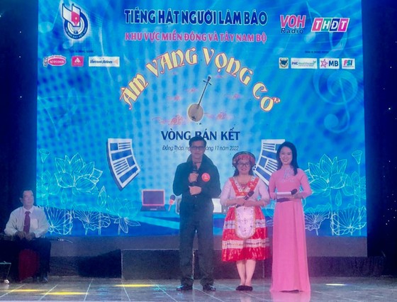 Sôi nổi vòng bán kết cuộc thi “Tiếng hát người làm báo” khu vực miền Đông và Tây Nam Bộ năm 2022 ảnh 3