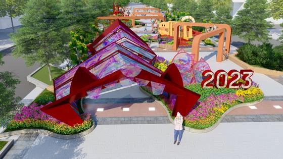 Đường hoa Tết 2023 lần đầu tiên có cầu kính, tăng ngày mở cửa ảnh 6