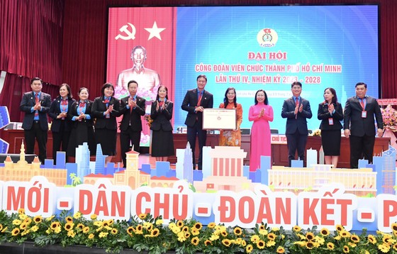 Đại hội Công đoàn viên chức TPHCM lần thứ IV, nhiệm kỳ 2023-2028: Tiên phong, xung kích với các nhiệm vụ trọng tâm của thành phố ảnh 6