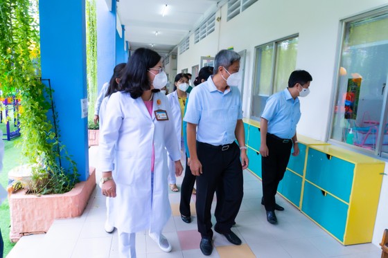 TPHCM: Khánh thành trung tâm chăm sóc trẻ sơ sinh có mẹ mắc Covid-19 ảnh 2