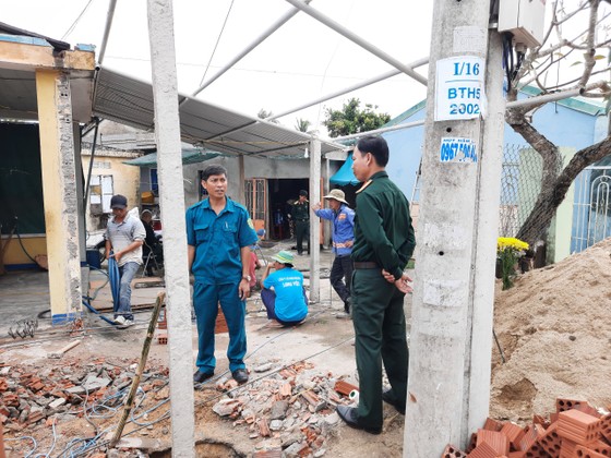 Bộ đội xây nhà tình nghĩa cho dân xứ biển ảnh 3 Bộ đội xây nhà tình nghĩa cho dân xứ biển ảnh 3