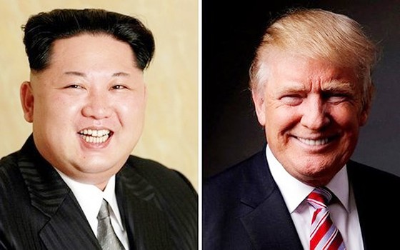 Nhà lãnh đạo Triều Tiên Kim Jong-un và Tổng thống Mỹ Donald Trump. Ảnh: REUTERS