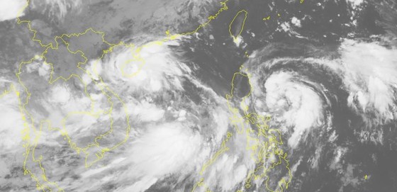 Cùng lúc xuất hiện 2 áp thấp nhiệt đới ở biển Đông, có thể mạnh lên thành bão ảnh 1 Cùng lúc xuất hiện 2 áp thấp nhiệt đới ở biển Đông, có thể mạnh lên thành bão ảnh 1