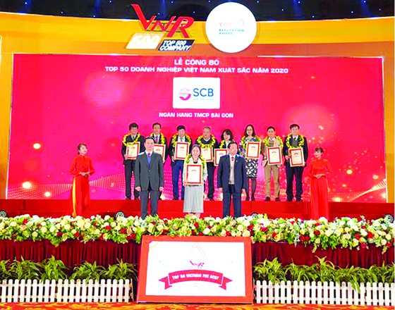 SCB được bình chọn vào Tốp 50 doanh nghiệp xuất sắc nhất Việt Nam 2020 ảnh 1