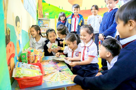 Tạo thói quen đọc sách từ thư viện tiểu học ảnh 1