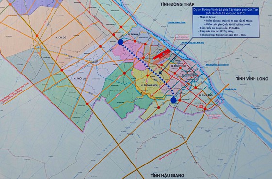 Khởi công Dự án Đường vành đai phía Tây TP Cần Thơ ảnh 2