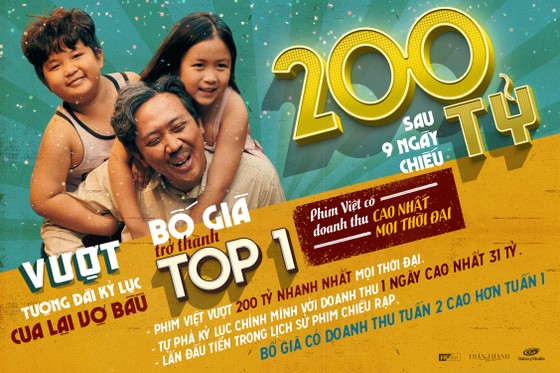 Bố già bản điện ảnh vượt mốc doanh thu 200 tỷ đồng ảnh 1 Bố già bản điện ảnh vượt mốc doanh thu 200 tỷ đồng ảnh 1