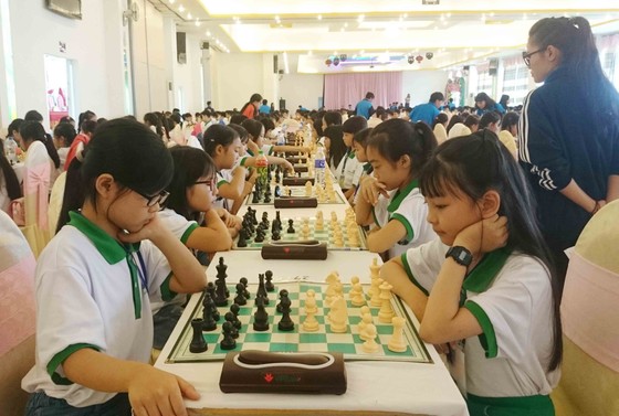 Hơn 900 VĐV dự giải vô địch cờ vua trẻ toàn quốc năm 2017 ảnh 6