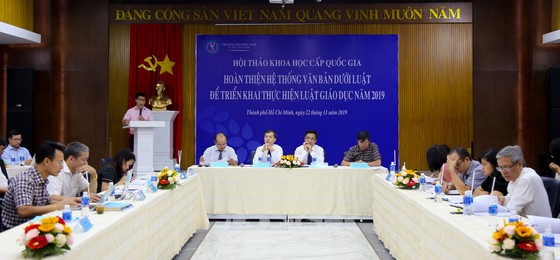 Bàn chuyện thực thi Luật Giáo dục 2019 ảnh 1 Bàn chuyện thực thi Luật Giáo dục 2019 ảnh 1