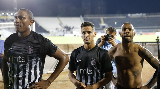 Các cầu thủ Partizan đã không thể tạo nên một kết quả bất ngờ trên sân nhà.