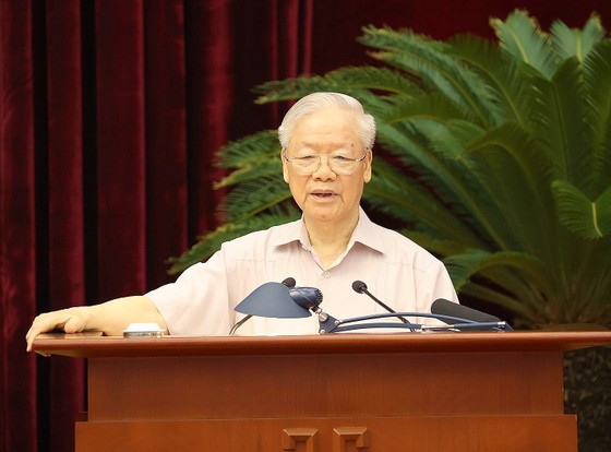 Phát biểu kết luận của đồng chí Tổng Bí thư Nguyễn Phú Trọng, Trưởng Ban Chỉ đạo Trung ương, tại Hội nghị sơ kết 1 năm hoạt động của Ban Chỉ đạo Phòng, chống tham nhũng, tiêu cực cấp tỉnh ảnh 1