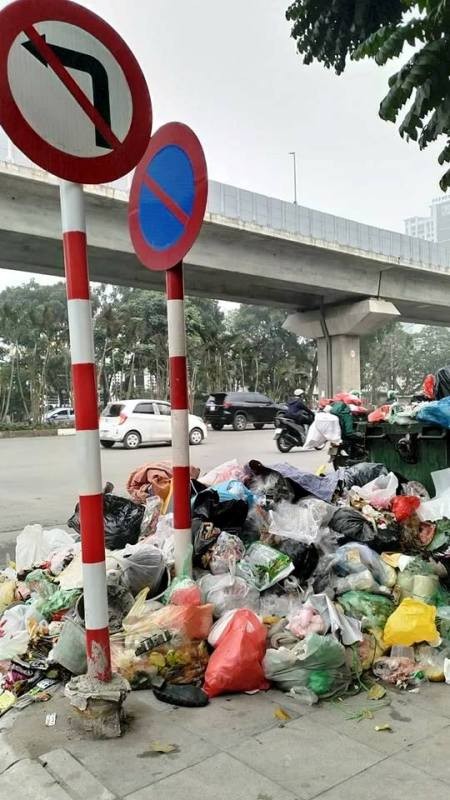 Hà Nội “ngộp thở” vì rác! ảnh 6 Hà Nội “ngộp thở” vì rác! ảnh 6