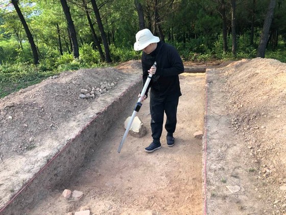 Phát hiện nhiều dấu tích nguyên gốc tại đàn tế cáo trời đất khi Nguyễn Huệ lên ngôi Hoàng đế ảnh 3