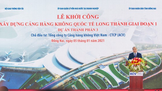 Thủ tướng bấm nút khởi công xây dựng Cảng Hàng không quốc tế Long Thành ảnh 2