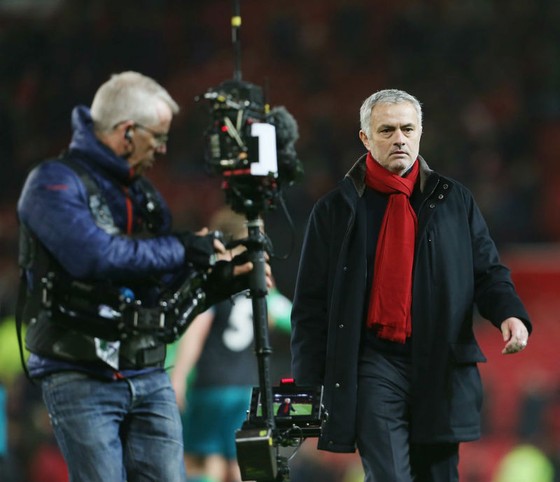 HLV Jose Mourinho tự tin vào kế hoạch tái thiết Man.United. Ảnh: Getty Images