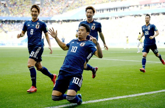 Nhật Bản đã có một chiến thắng quý giá và rất quan trọng đến cơ hội đi tiếp. Ảnh: Getty Images