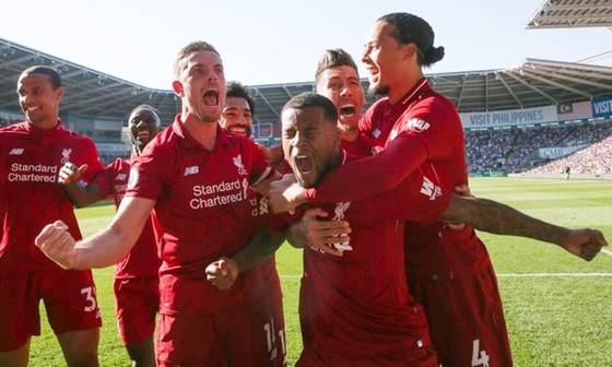 Liverpool đang mạnh mẽ tiến đi trên mạch chiến thắng. Ảnh: Getty Images      