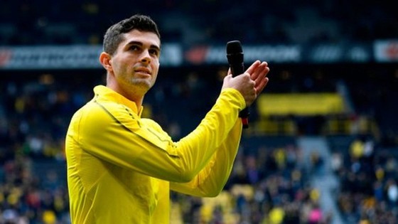 Christian Pulisic vừa chia tay Dortmund để trở thành người của Chelsea. Ảnh: Getty Images